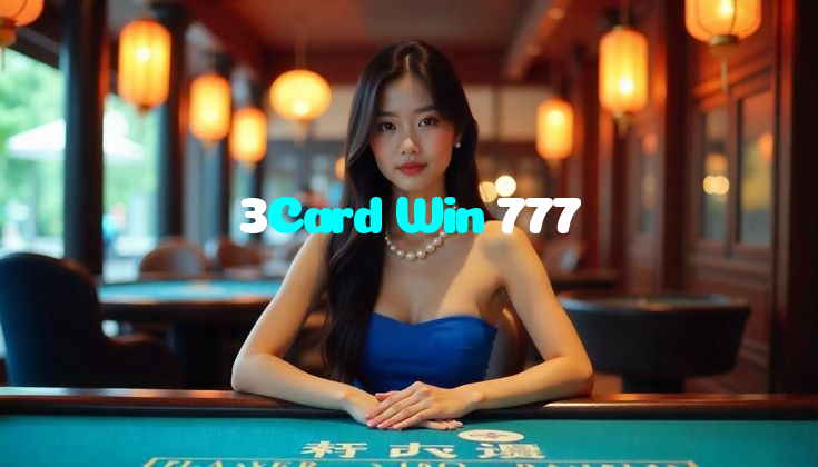 3Card Win 777 casino presented on mobile device in Pakistan with slots and live games